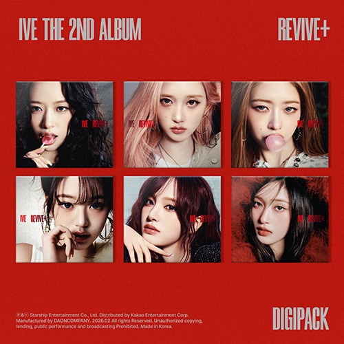 IVE - 2nd Album [REVIVE+] (Digipack Ver.) (Limited)