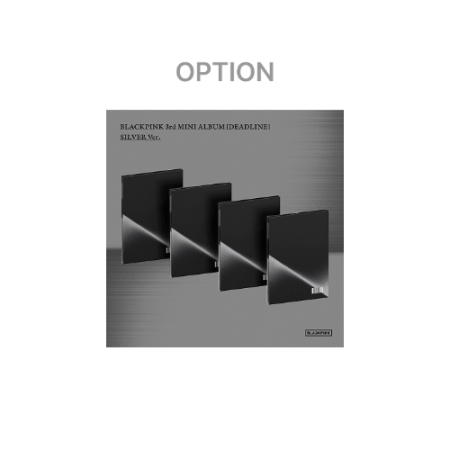 BLACKPINK - 3rd Mini Album [DEADLINE] (SILVER Ver.) (Weverse Gift)